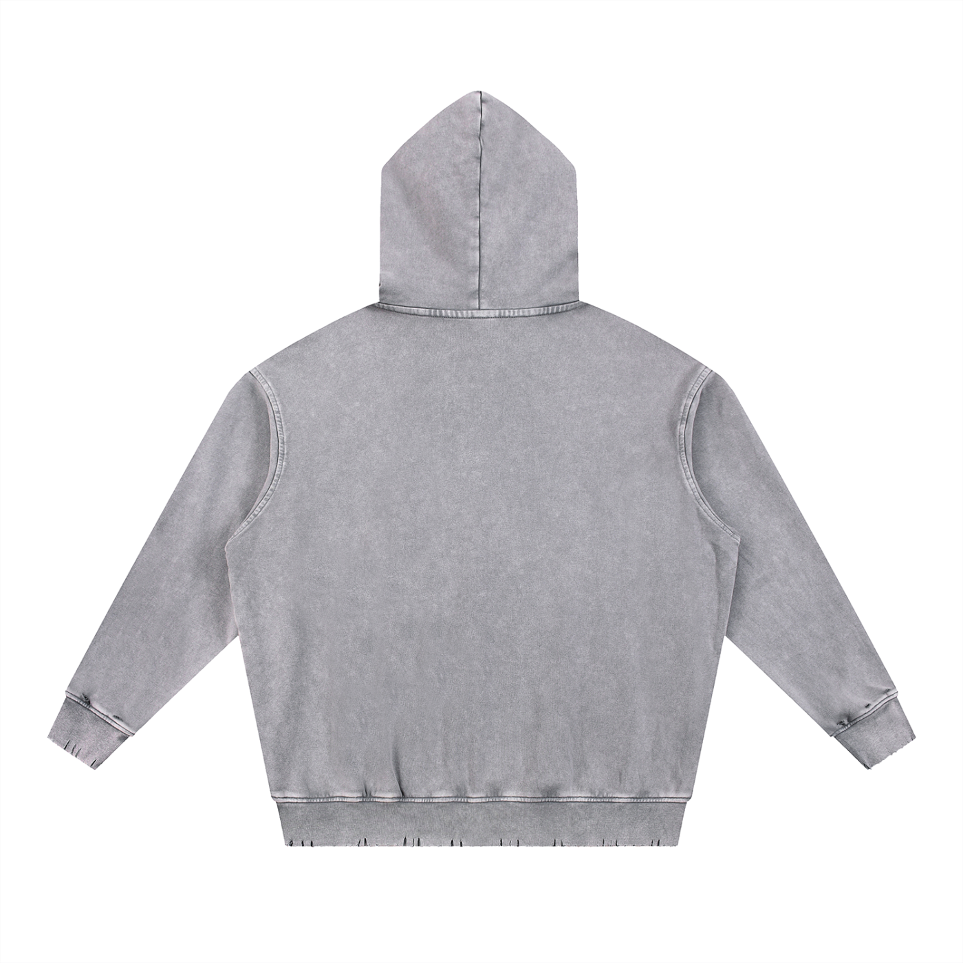 Goblin - Snow Wash Hand-Frayed Heavyweight  Hoodie