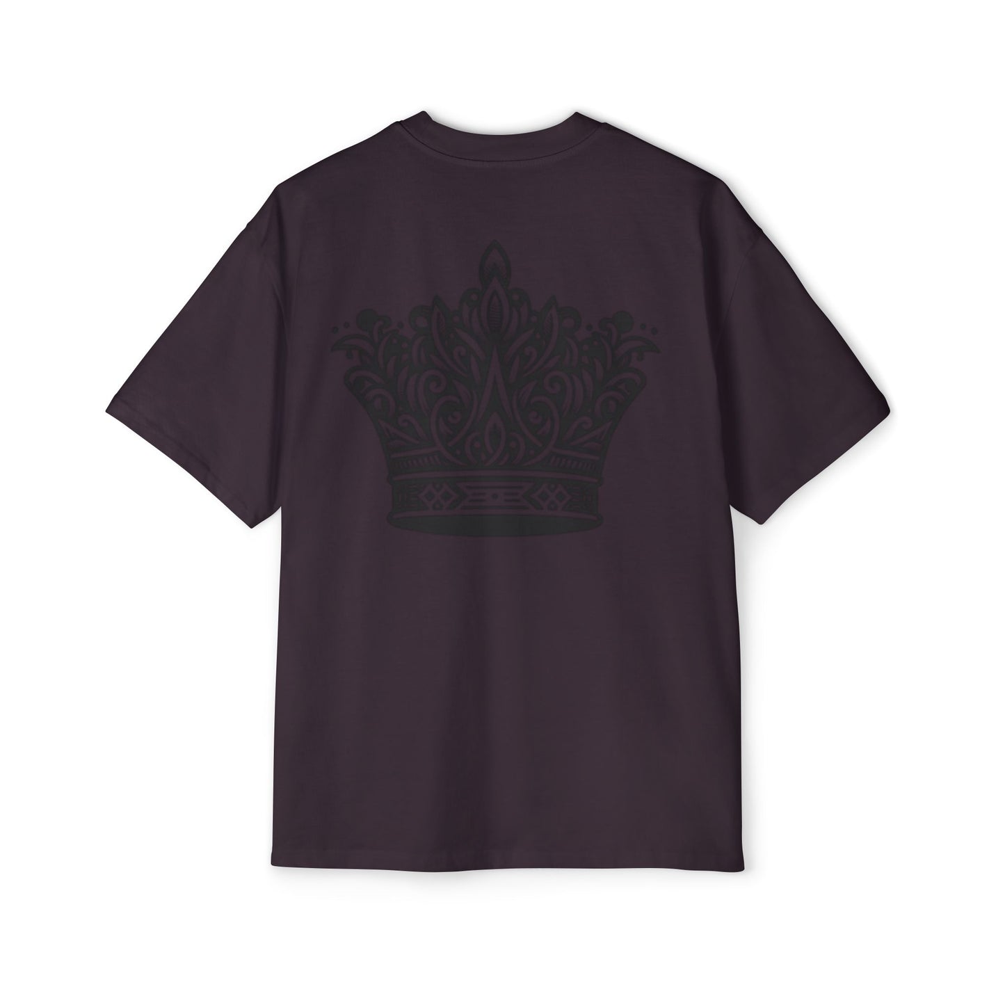 Heavy Oversized Tee Back Crown Design
