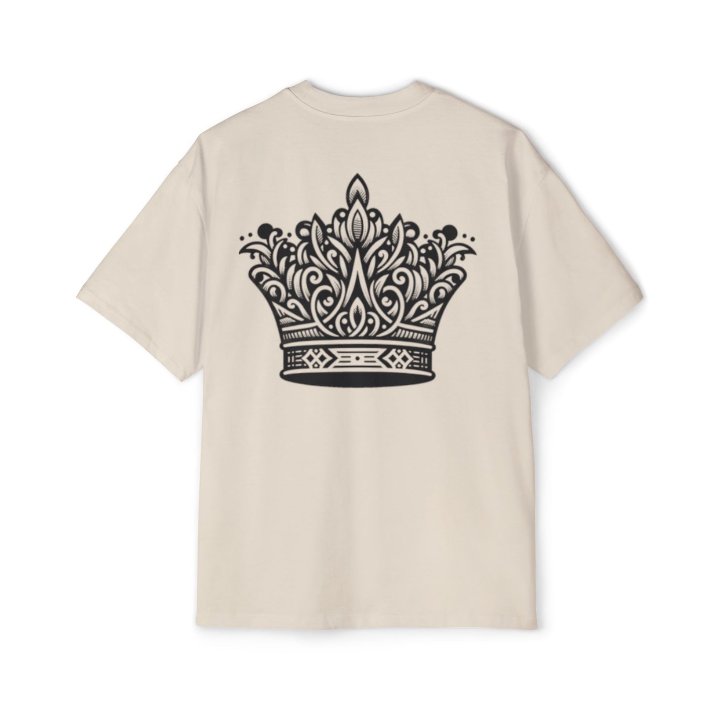 Heavy Oversized Tee Back Crown Design