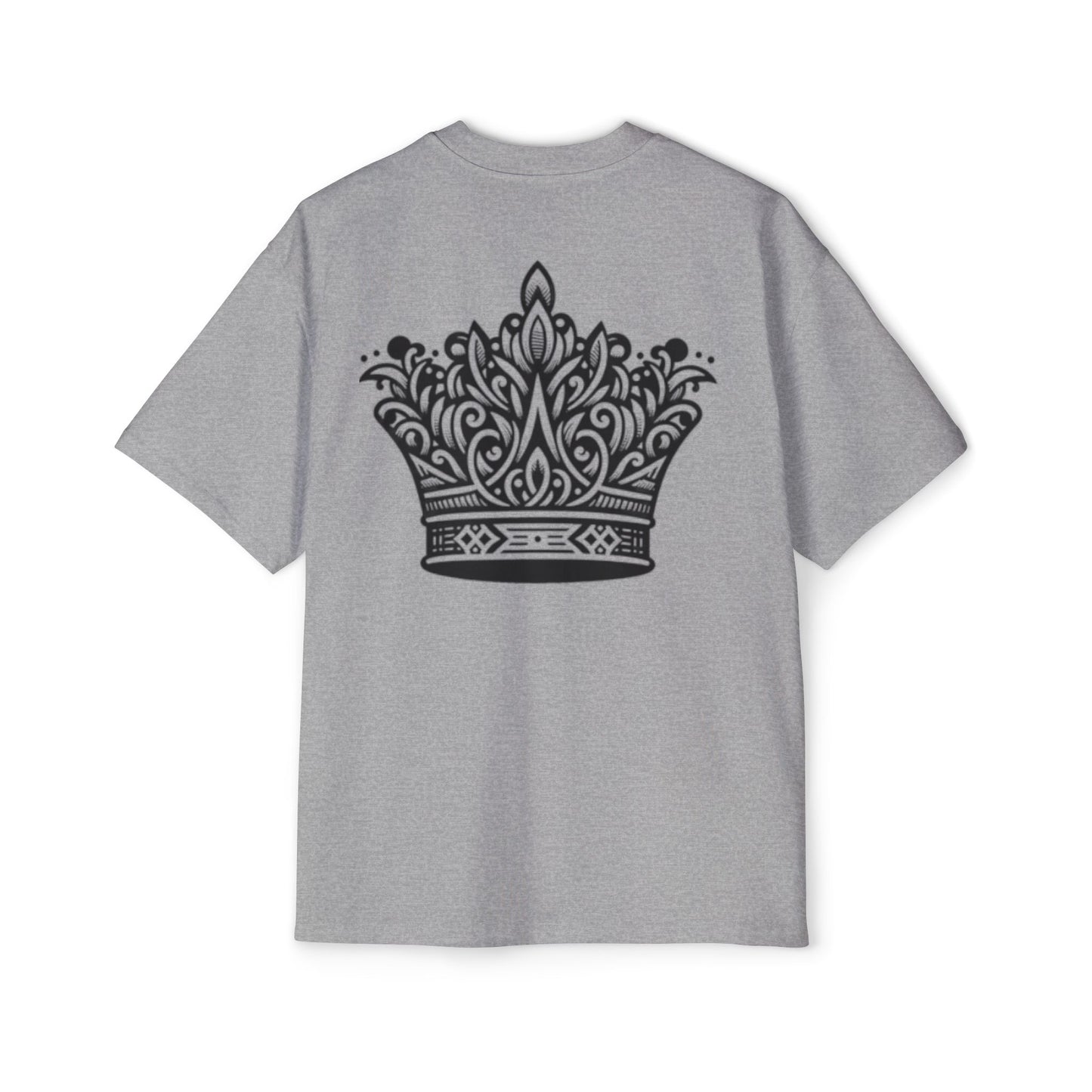 Heavy Oversized Tee Back Crown Design