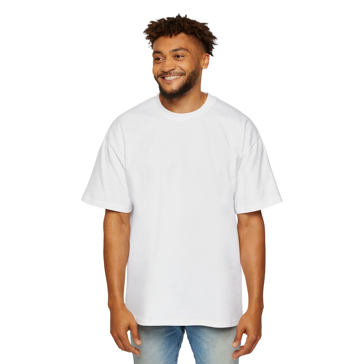Heavy Oversized Tee Back Crown Design