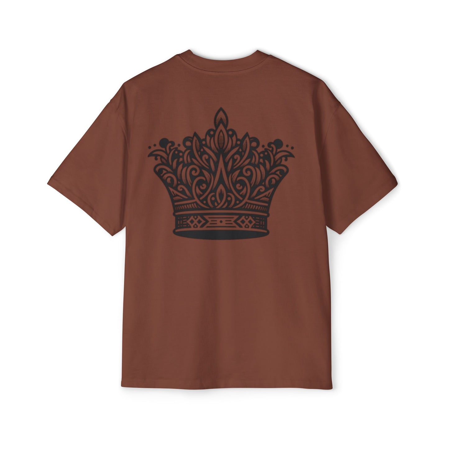 Heavy Oversized Tee Back Crown Design