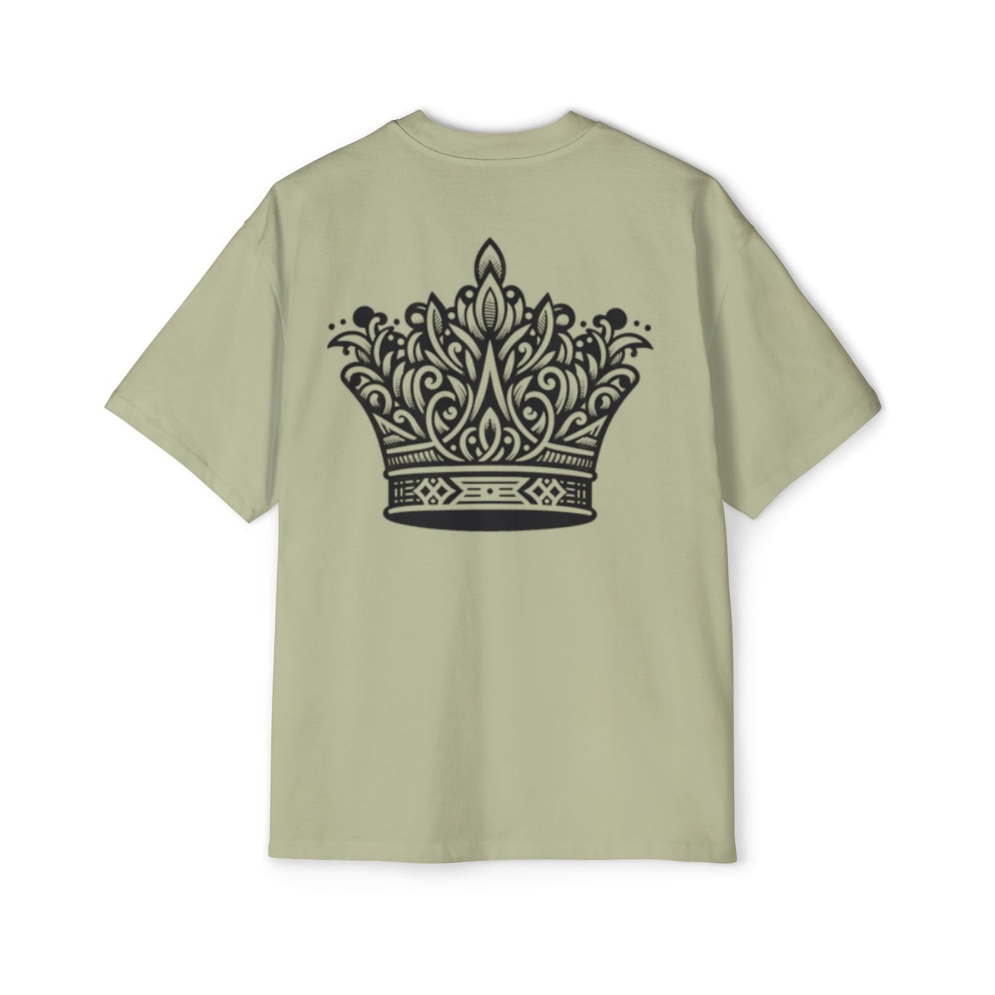 Heavy Oversized Tee Back Crown Design