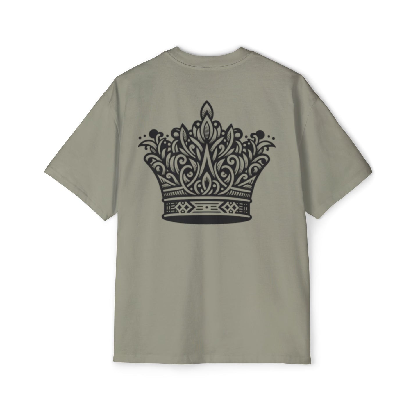 Heavy Oversized Tee Back Crown Design