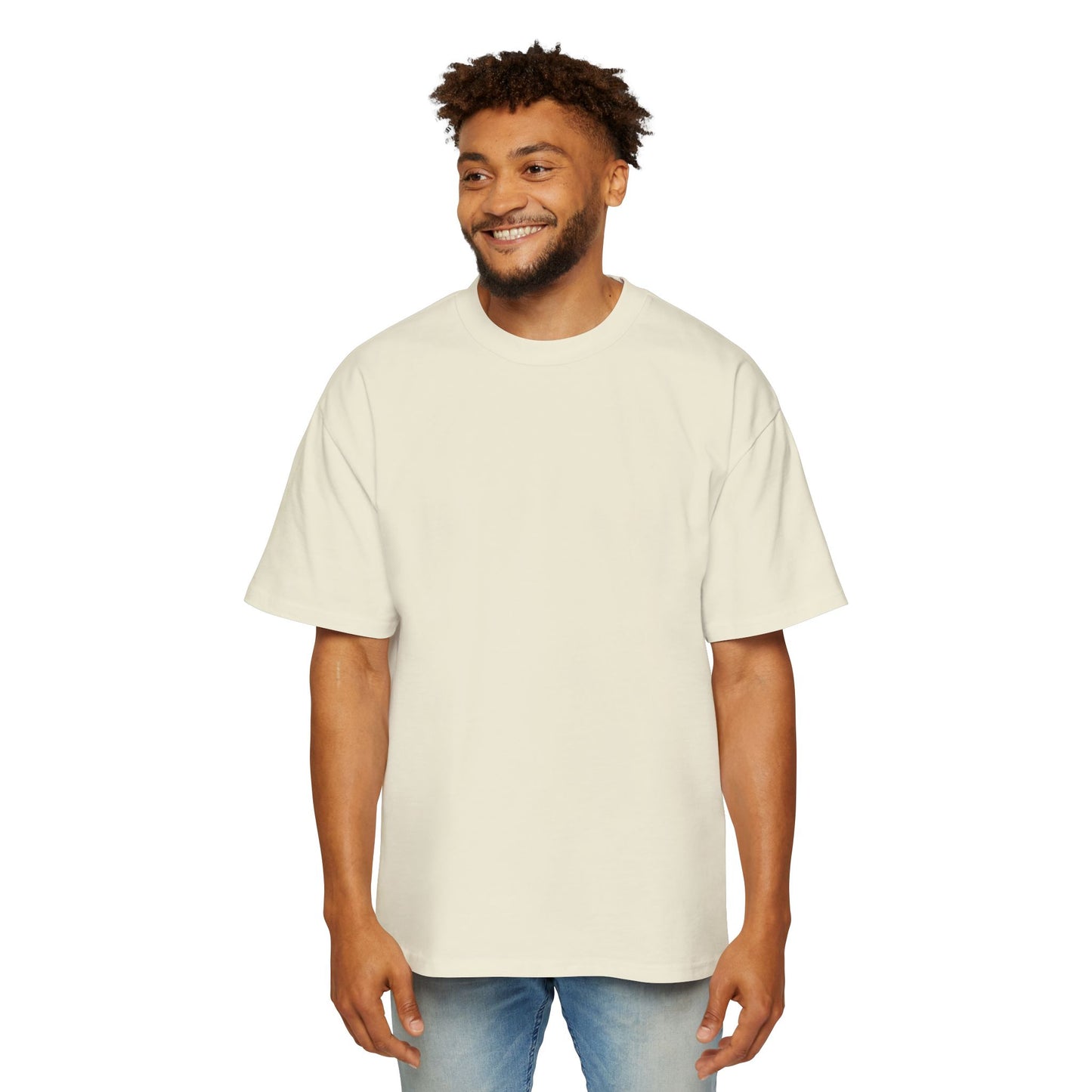 Heavy Oversized Tee Back Crown Design
