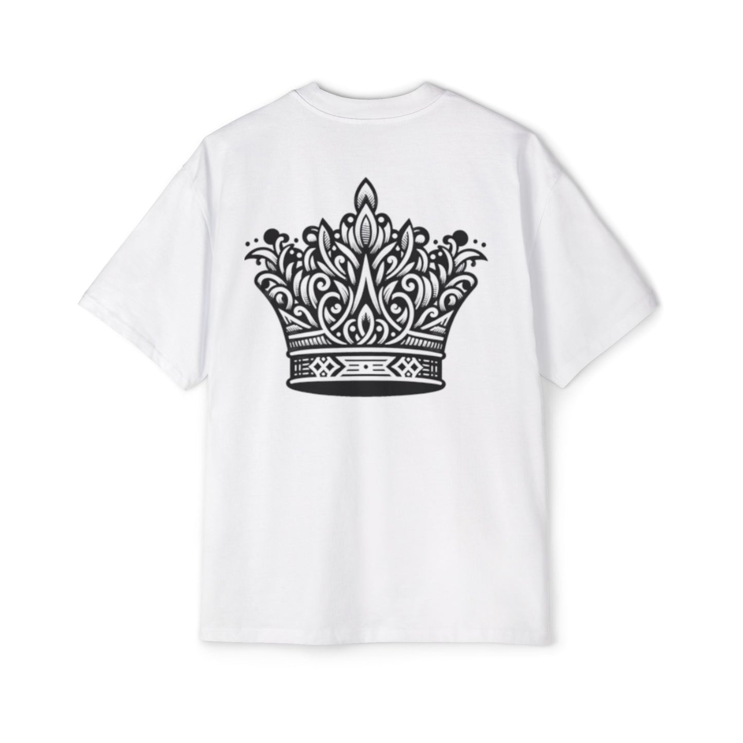 Heavy Oversized Tee Back Crown Design