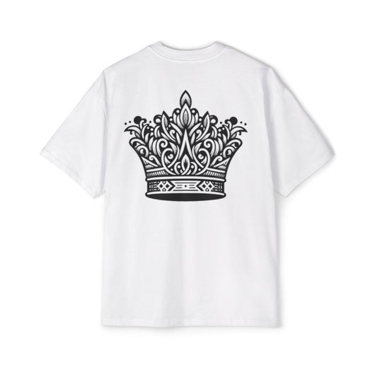 Heavy Oversized Tee Back Crown Design