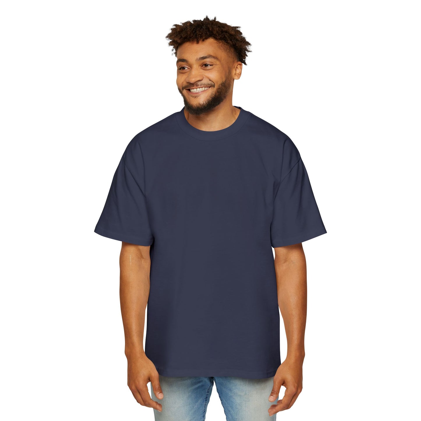 Heavy Oversized Tee Back Crown Design