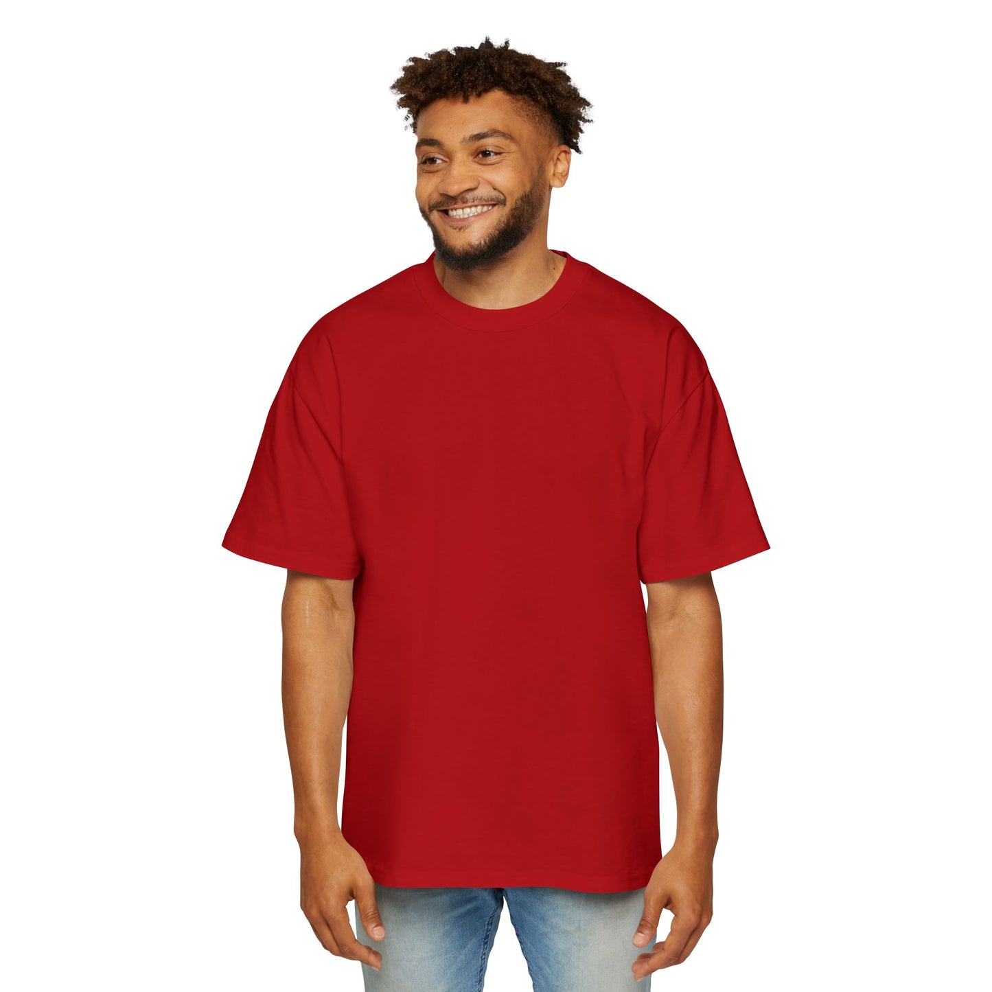 Heavy Oversized Tee Back Crown Design