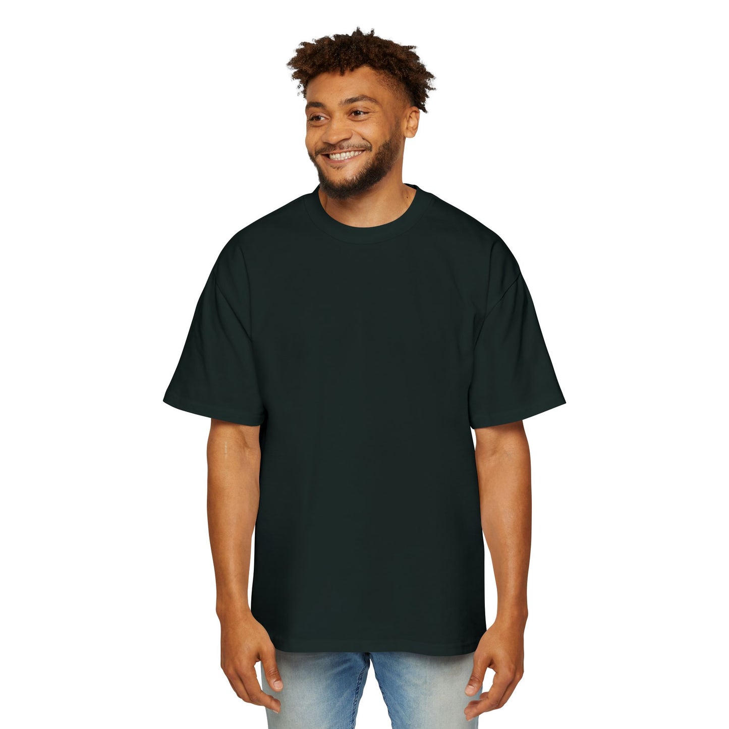 Heavy Oversized Tee Back Crown Design