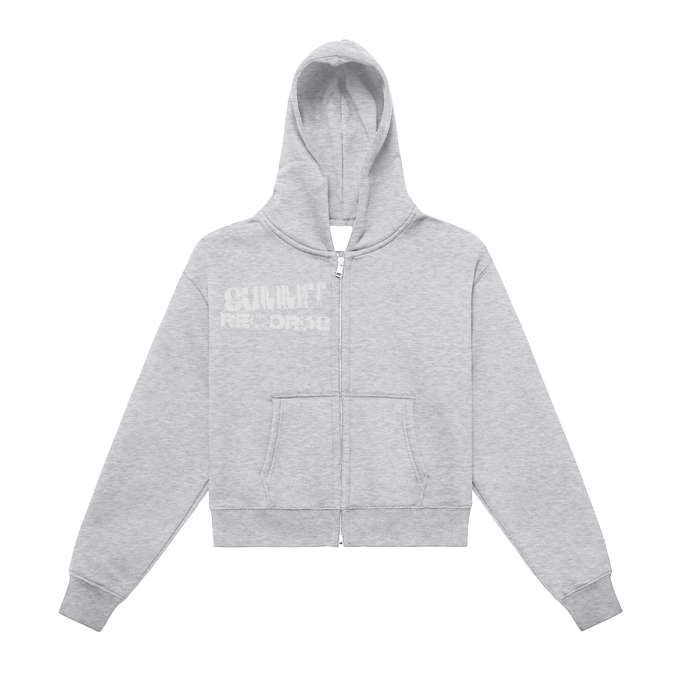 Cropped Zip Up - SUMMIT RECORDS Design 3