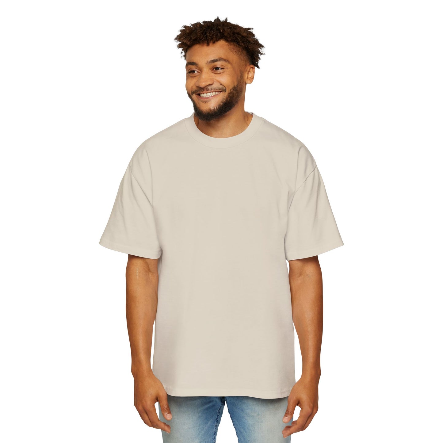 Heavy Oversized Tee Back Crown Design