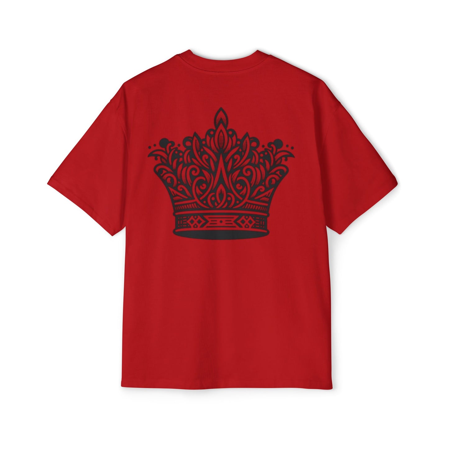 Heavy Oversized Tee Back Crown Design
