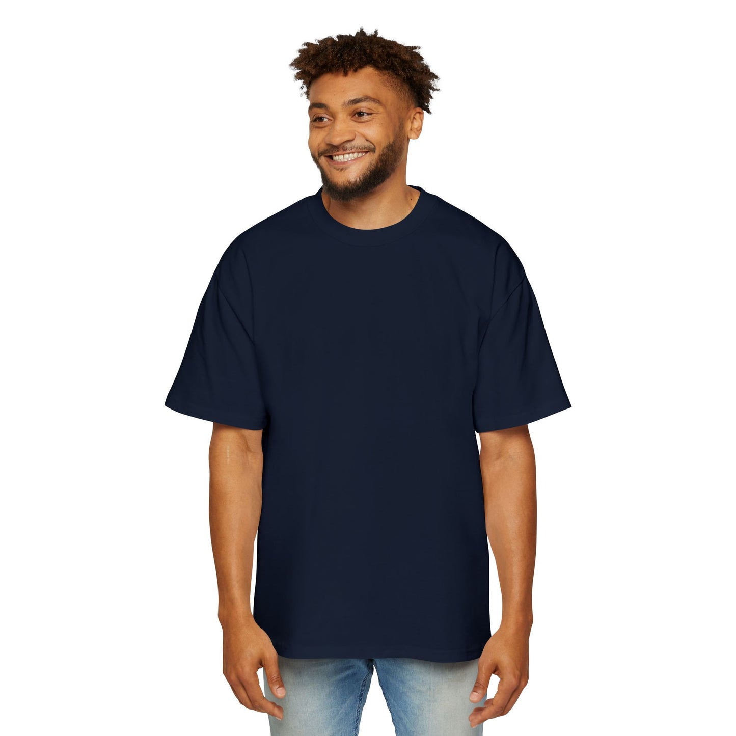 Heavy Oversized Tee Back Crown Design