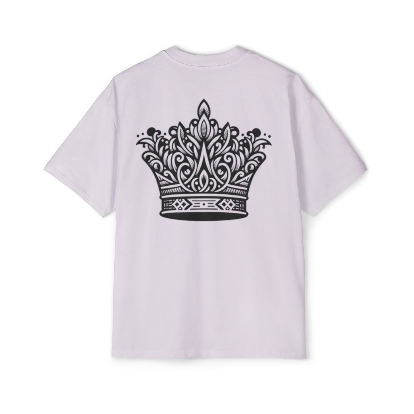 Heavy Oversized Tee Back Crown Design