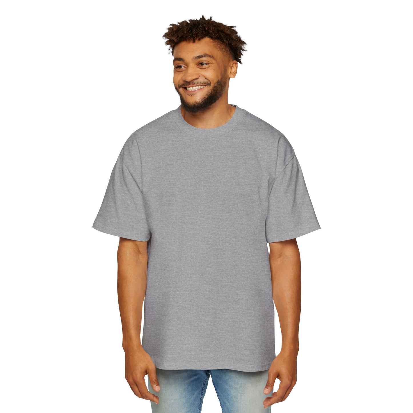 Heavy Oversized Tee Back Crown Design
