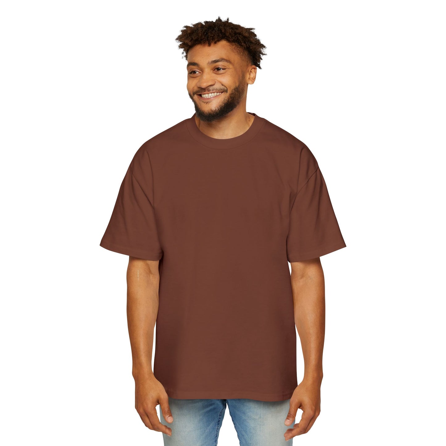 Heavy Oversized Tee Back Crown Design