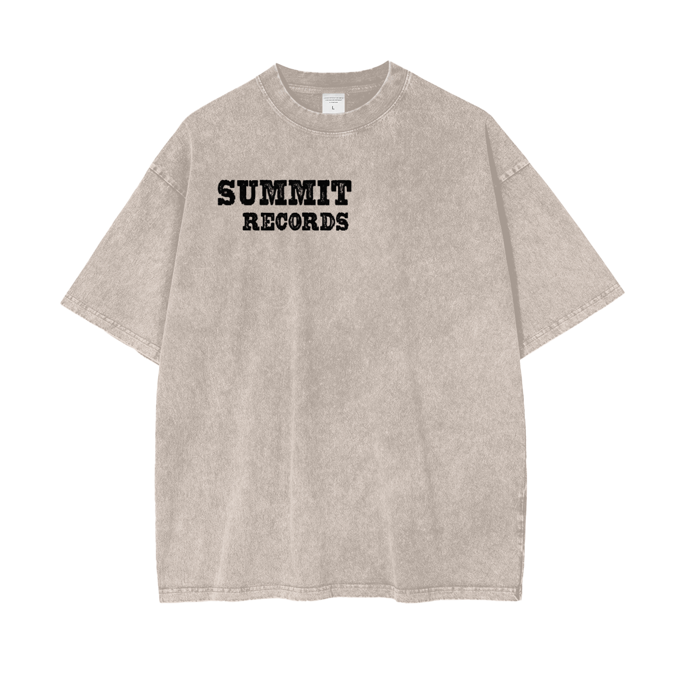 SUMMIT RECORDS Design 2 Washed T-Shirt