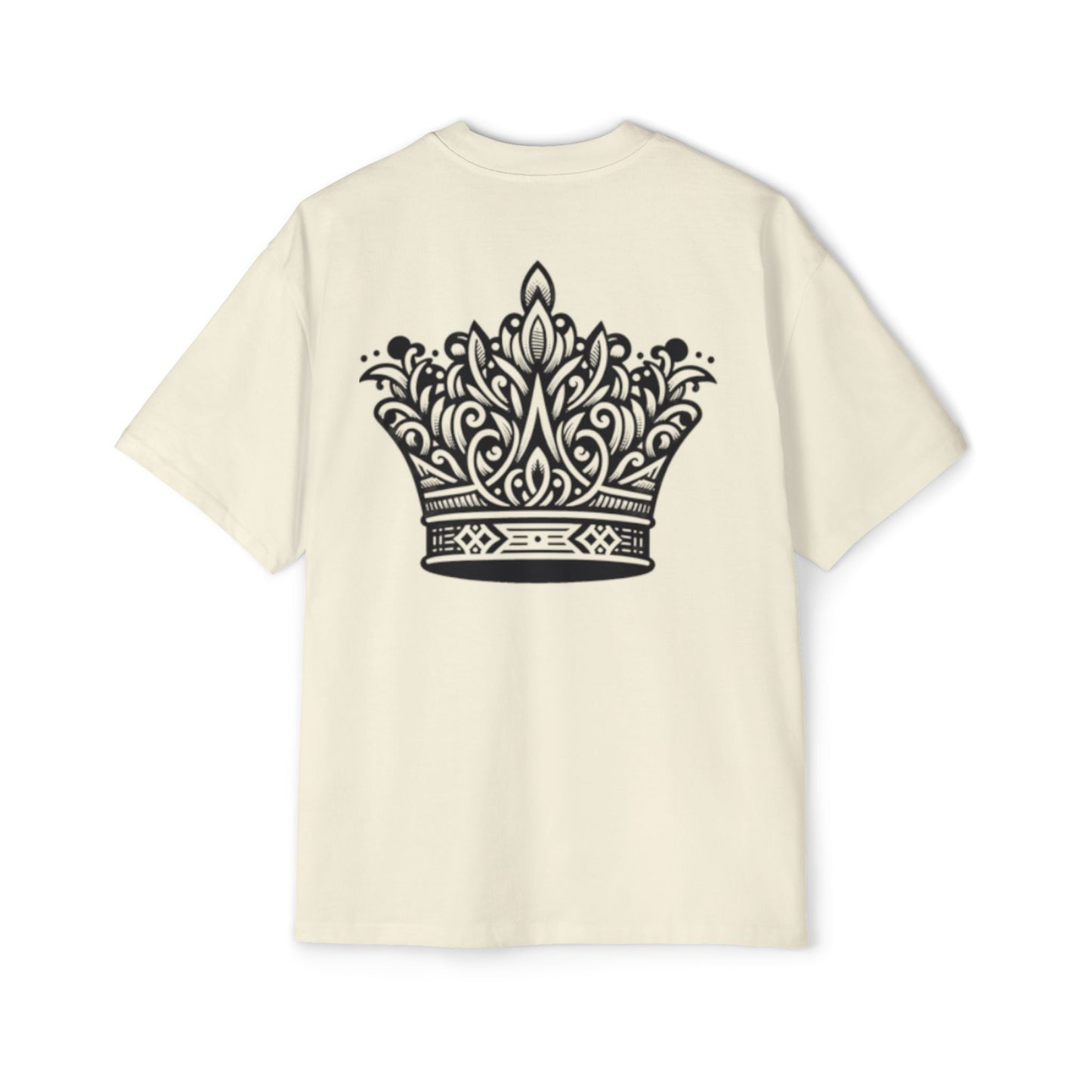 Heavy Oversized Tee Back Crown Design