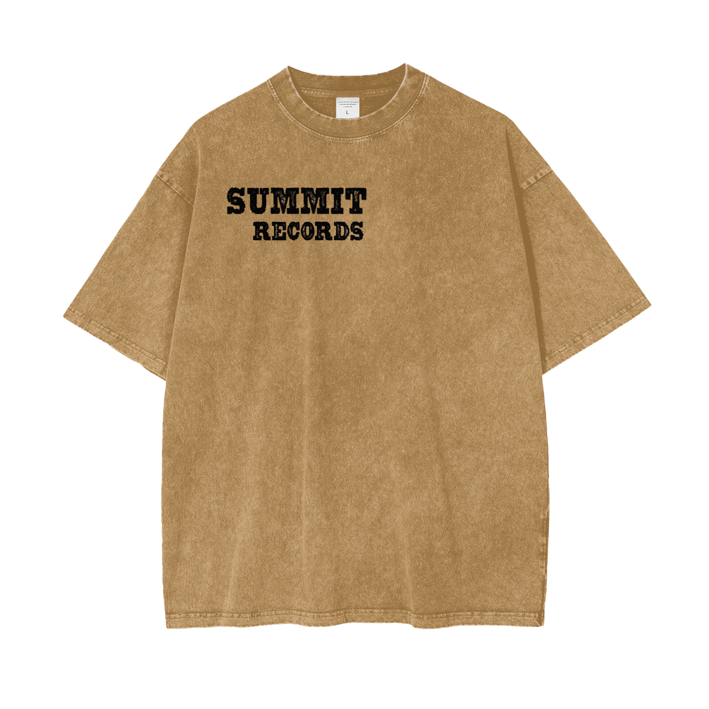 SUMMIT RECORDS Design 2 Washed T-Shirt