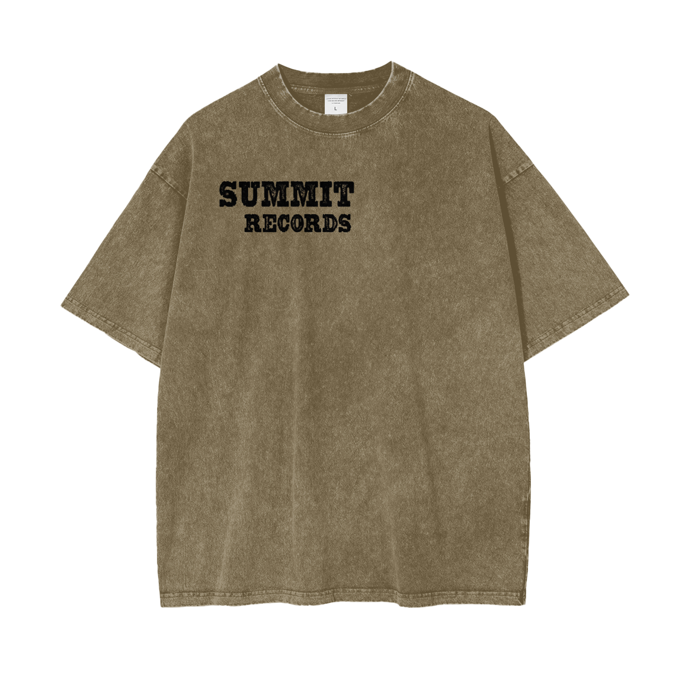 SUMMIT RECORDS Design 2 Washed T-Shirt