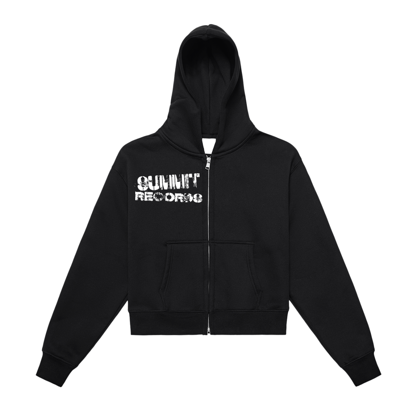 Cropped Zip Up - SUMMIT RECORDS Design 3
