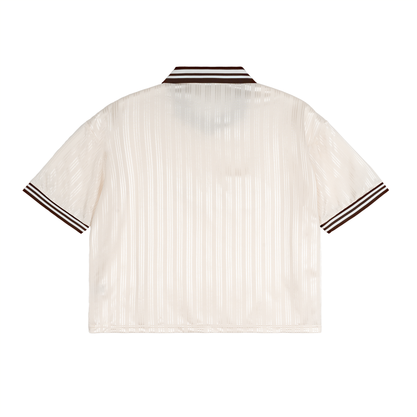 Pizza - Contrast Stripes Polo Collar T-Shirt